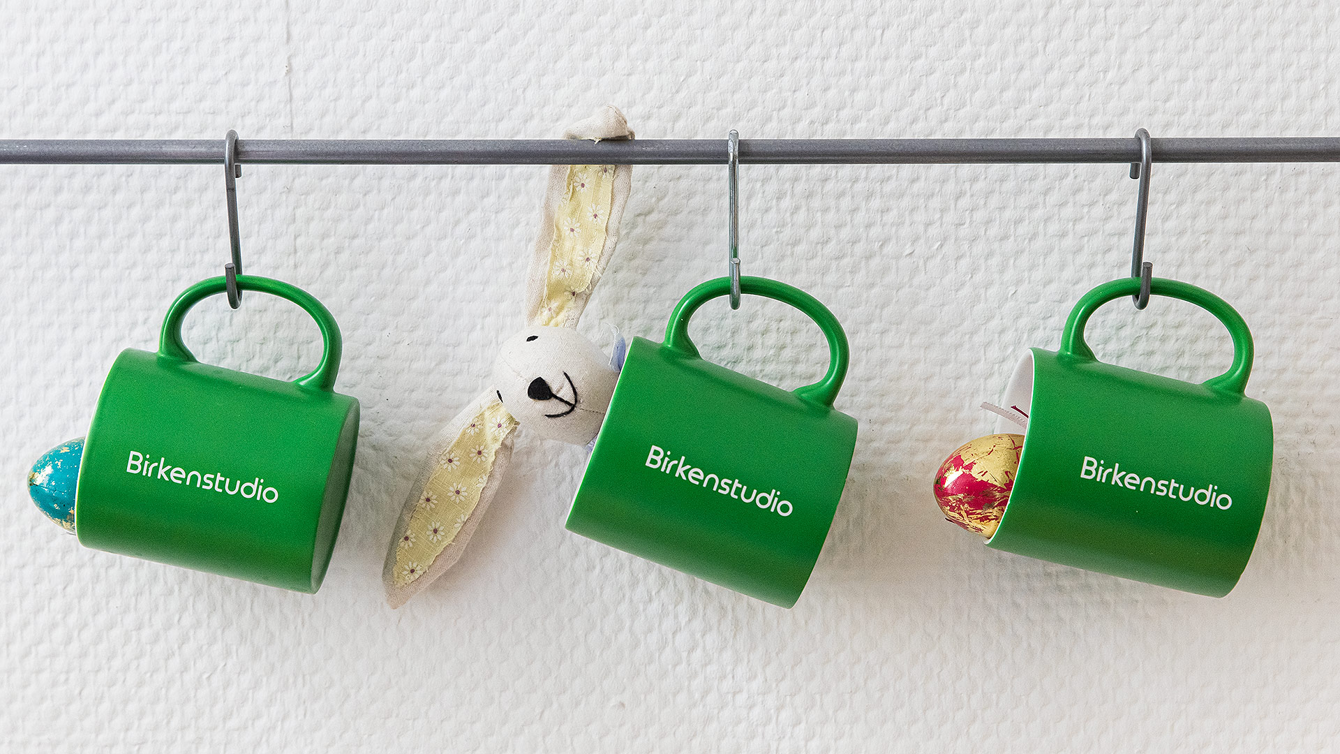 Birkenstudio Tassen mit Osterhase